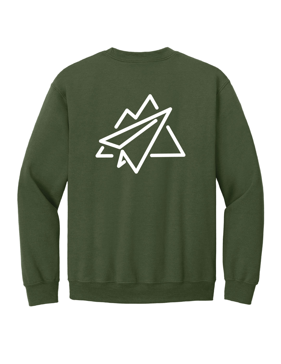 Finding My Peace Crewneck - Army