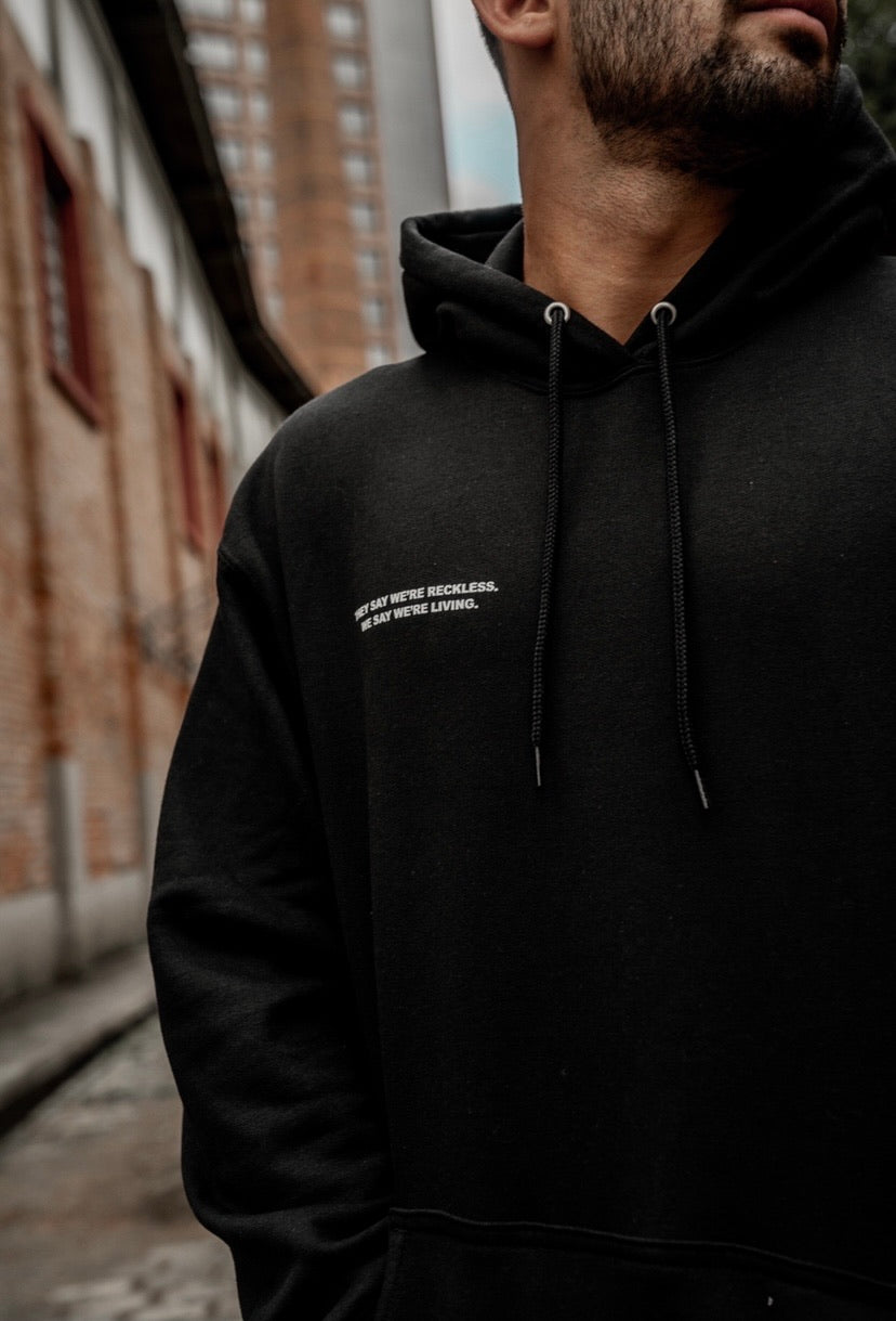 "They Say" Hoodie - Black